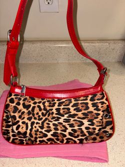 Leopard Print Shoulder Bag