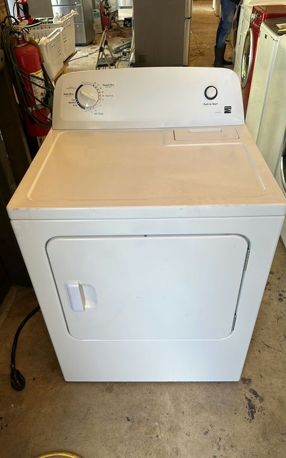 Top Load Dryer with Push to Start