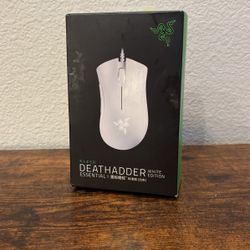 Razer Deathadder White Edition Pc Computer Gaming Mouse