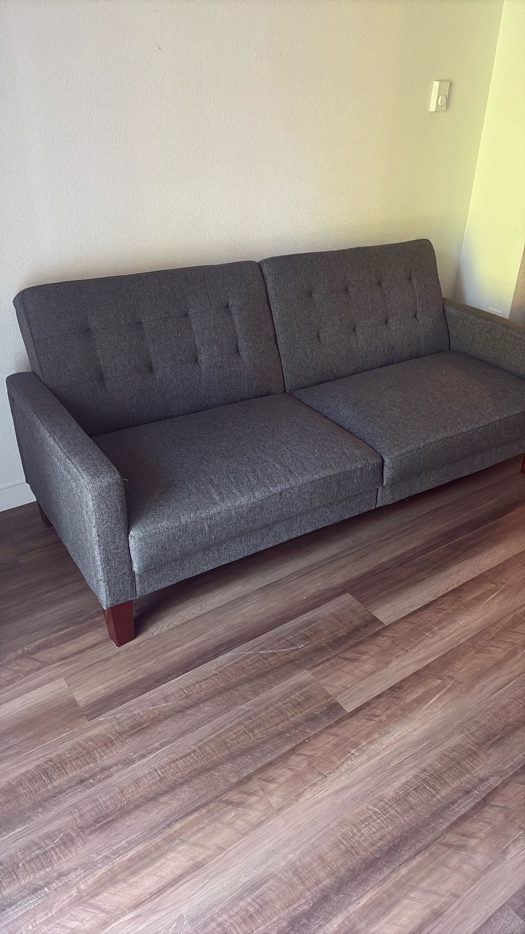 Gray Futon Couch