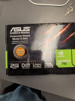 Video card ASUS GeForce GT 710 2GB GDDR5 (CSM)
