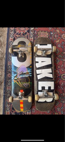 2  skateboards for sale