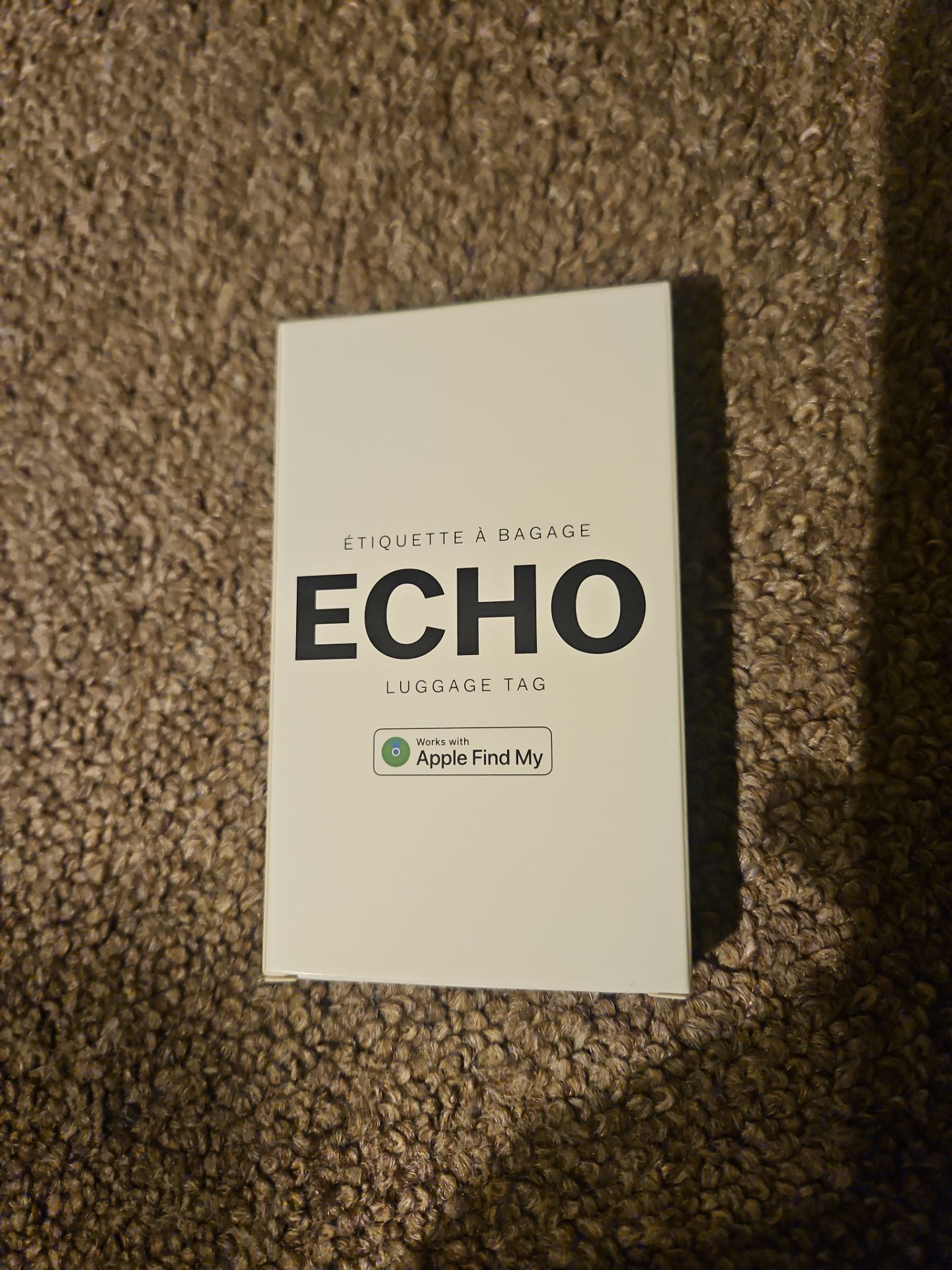 Brand New Echo Luggage Tag with Apple Find My
