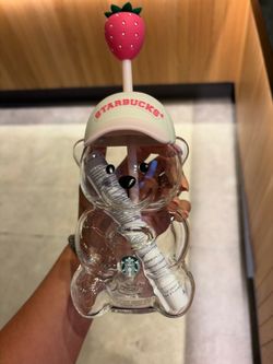 Starbucks pink bear cup