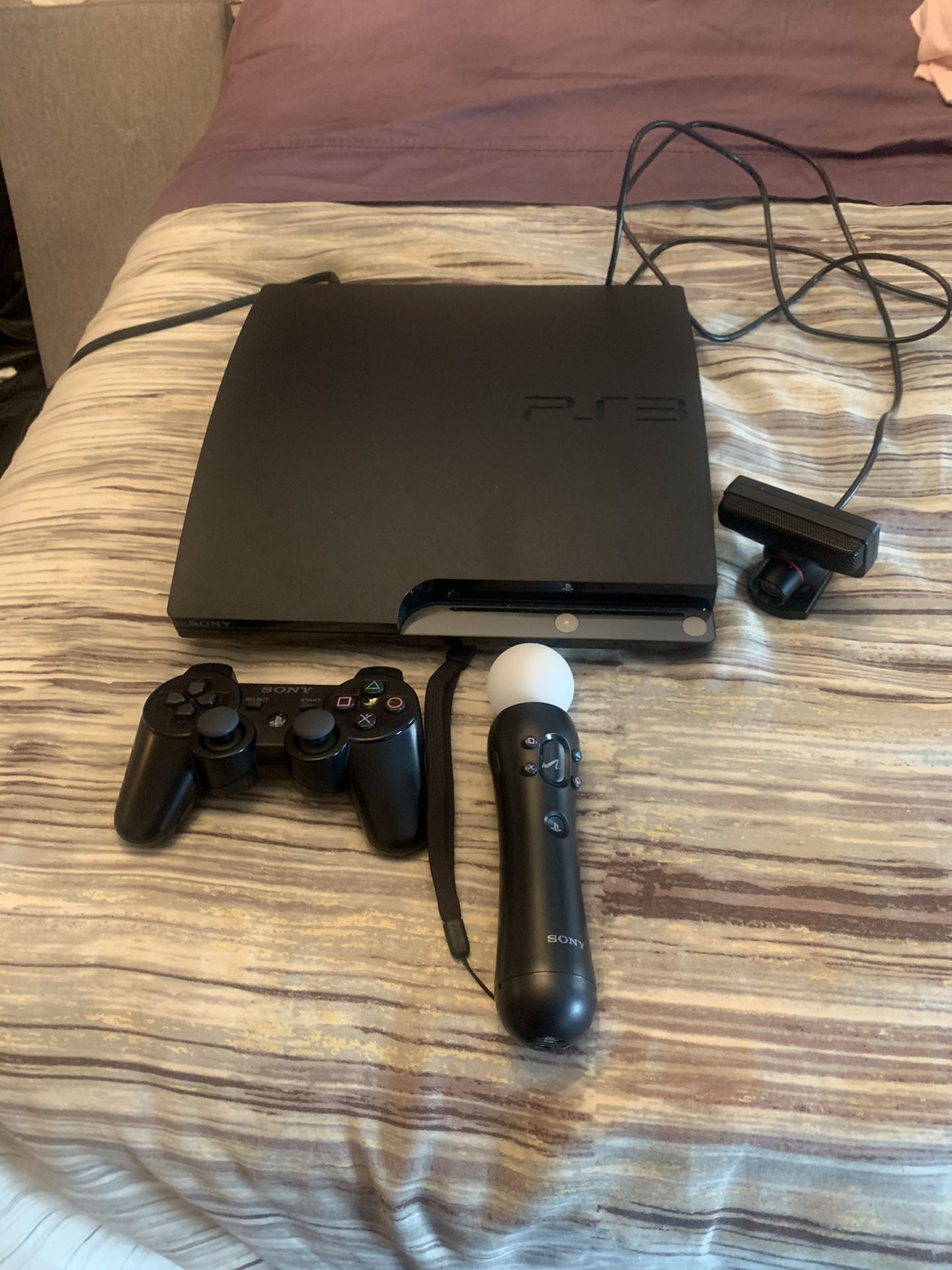 Play station 3 with accessories