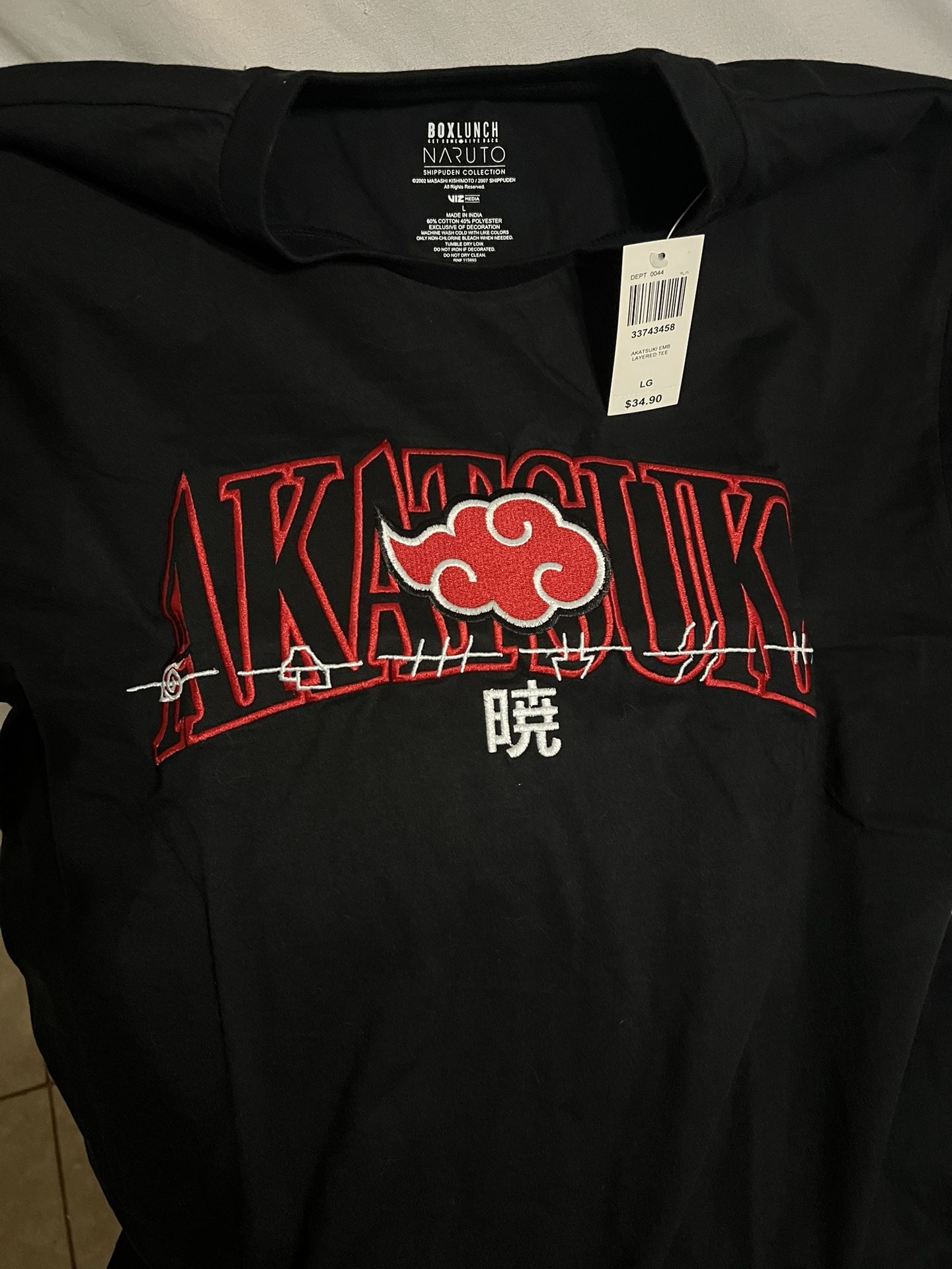 AKATSUKI embroidered Tshirt