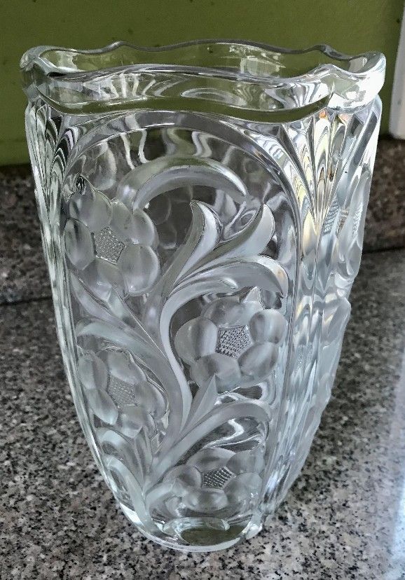 Crystal Glass Flower Vase