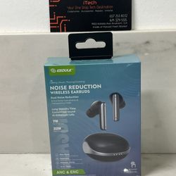 Wireless Earbuds With Noise Cancellation $60