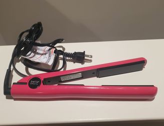 Bella Beauty Flat Iron Hair Straightener Pink