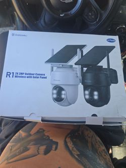 Solar security cameras