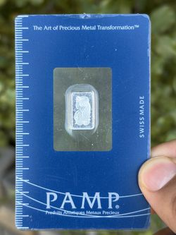 1g Palladium Pamp Suisse Bar