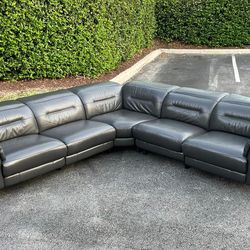 Couch/Sofa Sectional - Real Leather - Recliners - Delivery Available 🚛