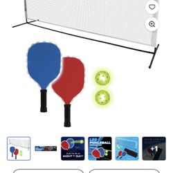 MinnArk Sports LED Pickleball Portable Game New $50