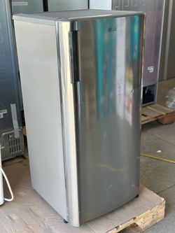 Brand New LG 6 Cu. Ft. Single-Door Refrigerator – Gray/Silver