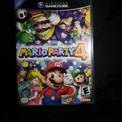 MARIO PARTY 4 GAMECUBE