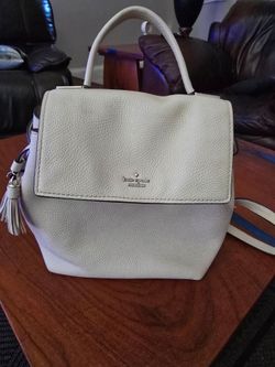 Kate Spade New York White Leather Handbag