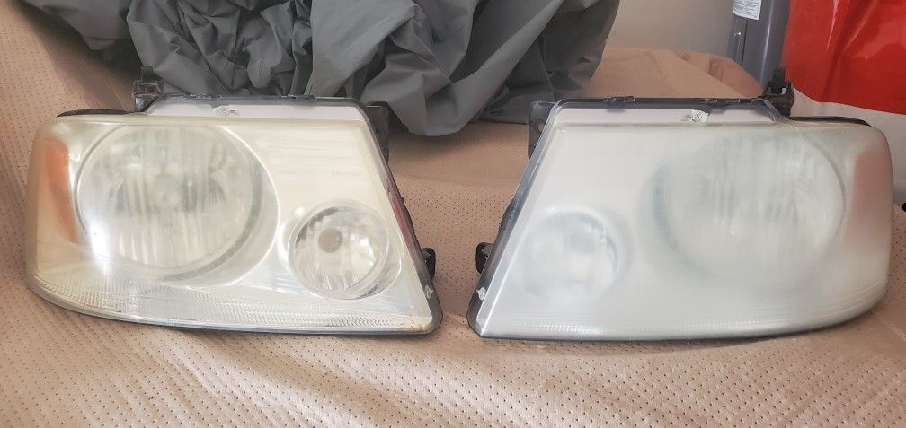 2004 FORD F150 HEADLIGHTS