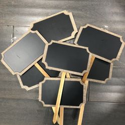 Mini Chalkboard Signs 