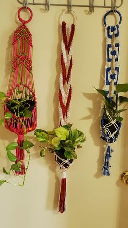 Macrame Pot Hangers
