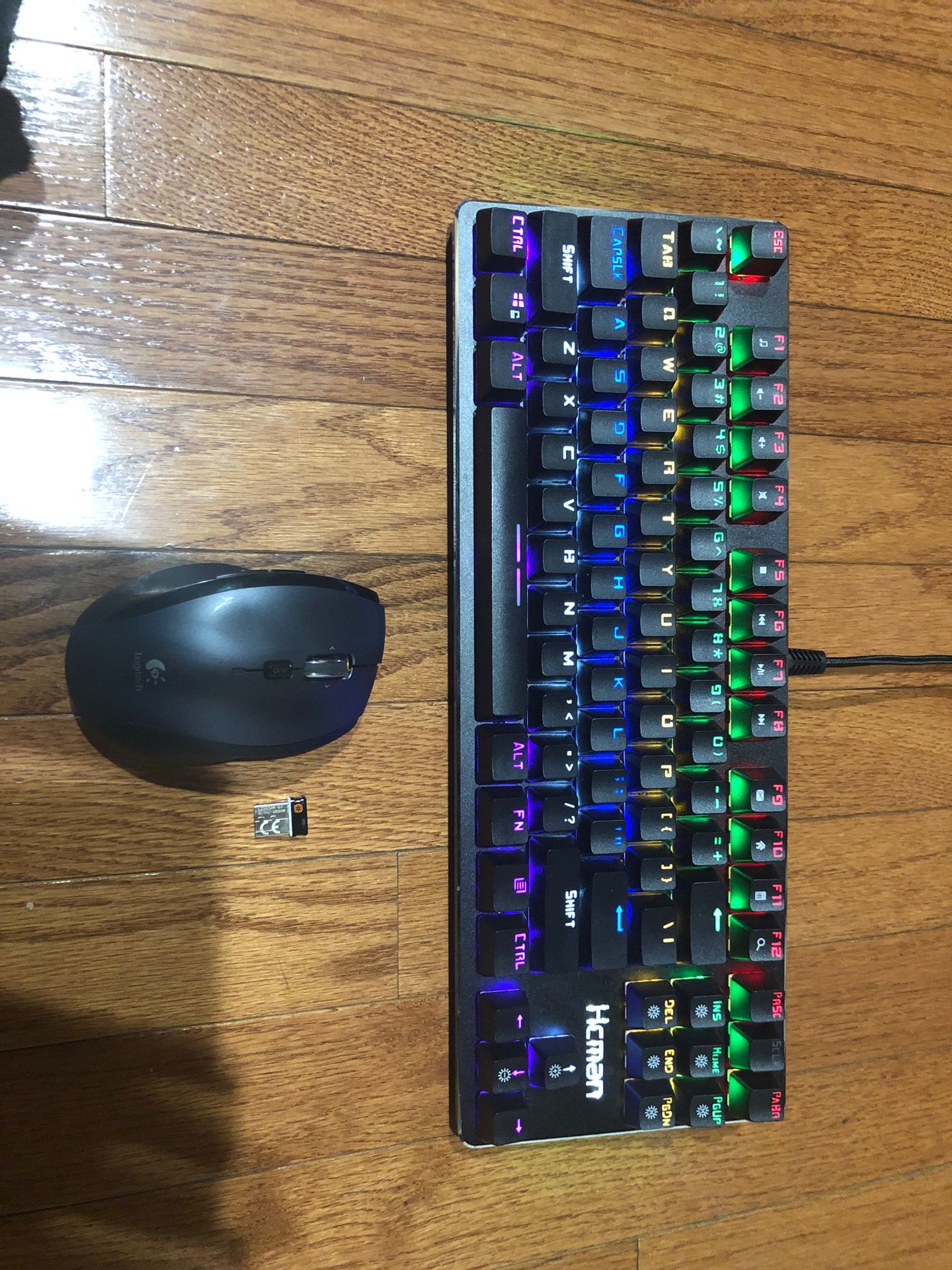 Mechanical Gaming Keyboard With Mouse