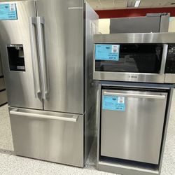 Refrigerator Dishwasher Microwave (Bosch )