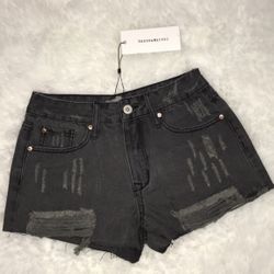 Brand New With Tag Rips Denim Shorts Size Small