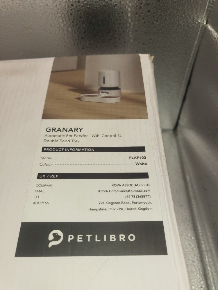 PETLIBRO Automatic Cat / Dog Feeder 5g