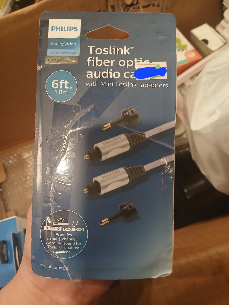 Toslink Fiber Optic Audio Cables