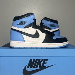 Jordan 1 UNC Toe