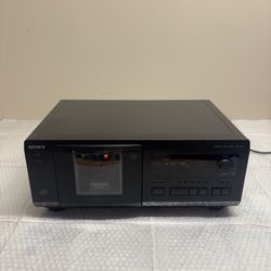 Sony CDP-CX53 50+1 CD Player Changer Mega Disc Carousel Tested Working