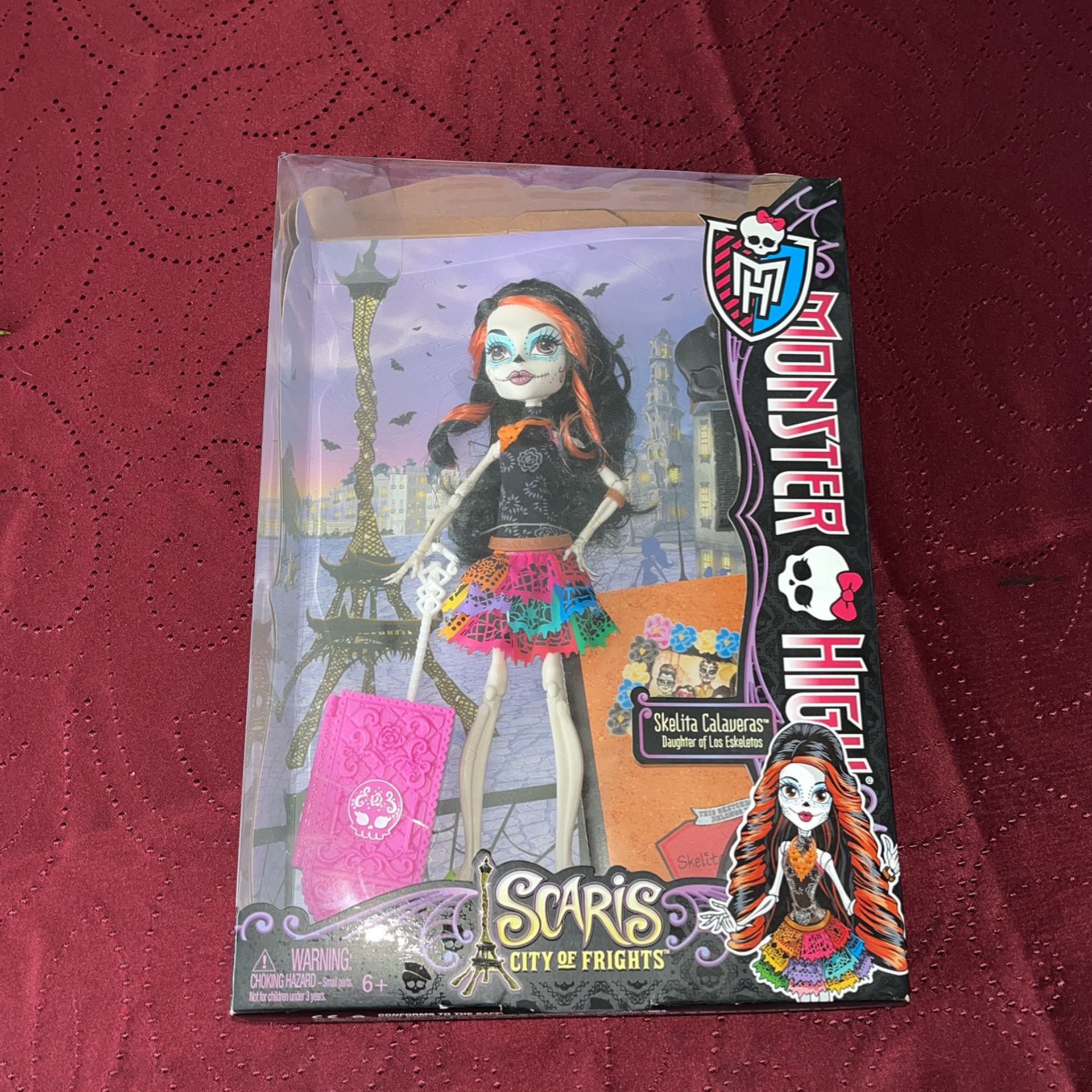 2012 Monster High Skelita Calaveras Doll NIB