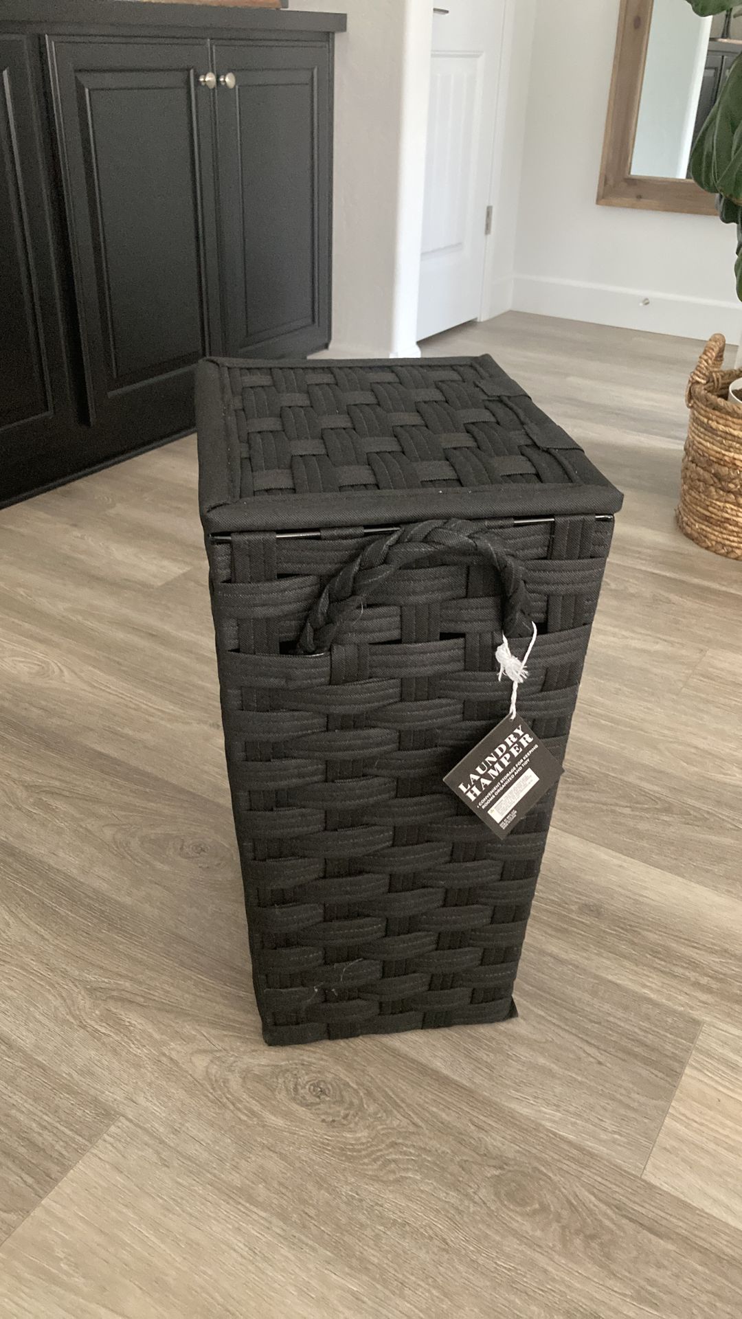 New Laundry Hamper 15 1/2 w X 22 1/2 h