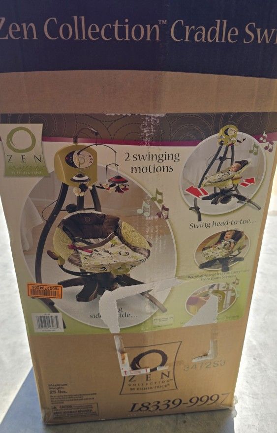 Fisher-Price Zen Collection Cradle Swing