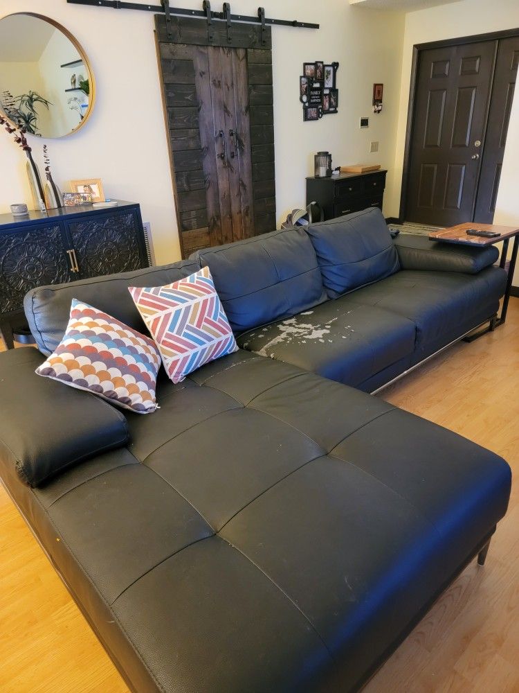 Black Sofa for Living Room