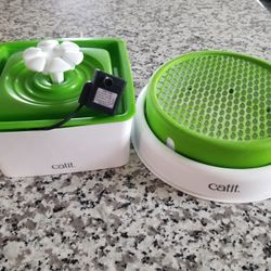 Catit Fountain & Grass Planter