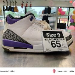 Jordan Retro 3 Dark Iris