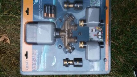 Automatic yard watering kit
