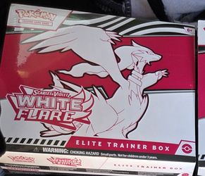 White Flare ETB Pokemon TCG 