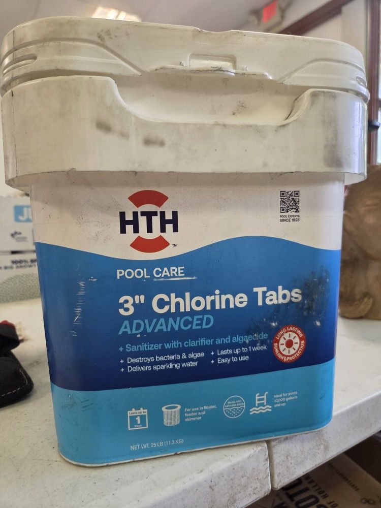 25lb 3in Chlorine Tabs