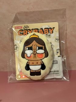Authentic PopMart CryBaby Plush Magnet