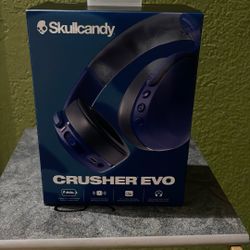 Skullcandy Crusher Evo wireless headphones.