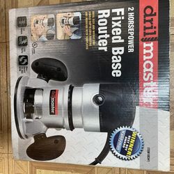 Drill Master Fixed Base Router