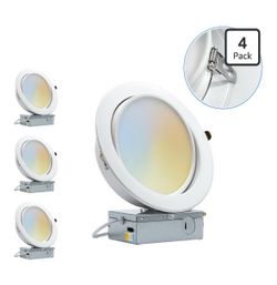 Recessed lights 6 inch (4pk)