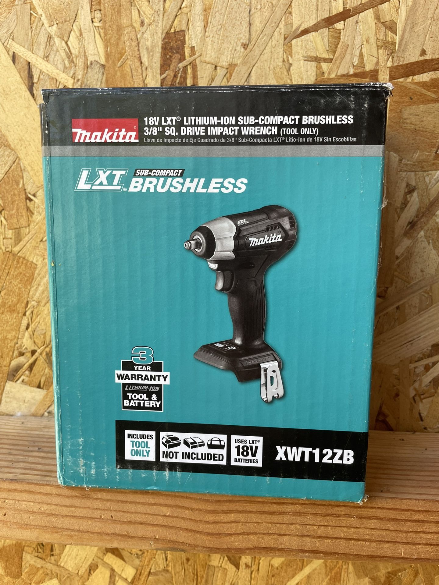 18V Impact Wrench Compact 3/8” Drive