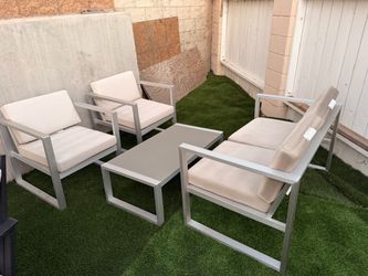 Patio table set