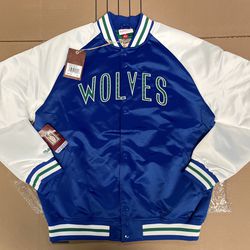 Minnesota Timberwolves Jacket “w/Back Logo”