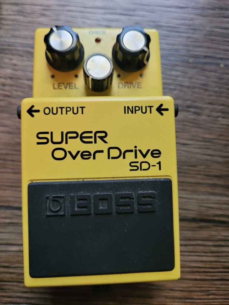 Boss Super Overdrive Pedal