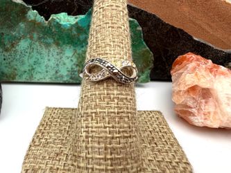 Vintage LA Sterling Silver Infinity Style Ring
