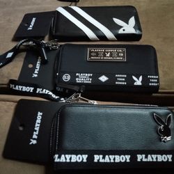 Three Playboy Women's Wallets