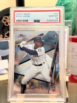 Kyle Lewis - 2020 tops finest - Rookie Card / PSA :10 🔥